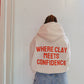 where clay meets confidence hoodie